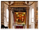 9203 Korcula_Cathédrale Saint-Marc-L'autel et le tableau de Tintoret.jpg