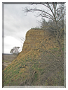 9464 Clermont le Fort-Une falaise molassique bordant l'Ariège.jpg