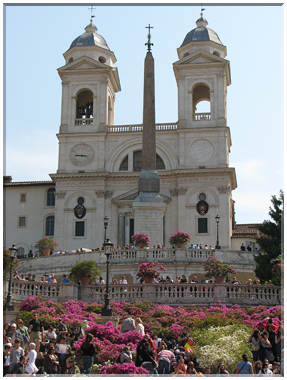 9620 Rome-Place d'Espagne-L'église de la Trinité des Monts.jpg