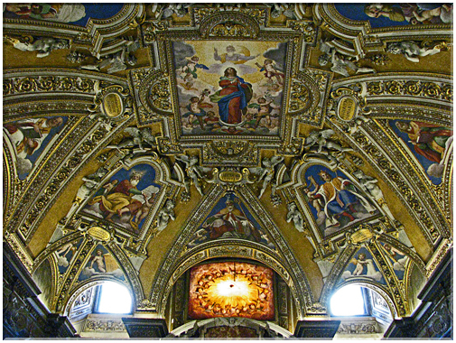 9638 Rome-Basilique Ste-Marie Majeure-Vote de la nef centrale.jpg