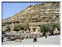 9971 Crète-Mâtala-Les grottes qui ont servi de nécropoles aux Romains.jpg
