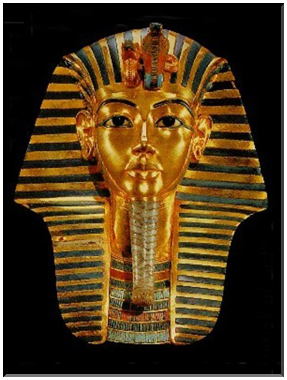 9977 Egypte-Le Caire-Musée-Le masque funéraire de Toutânkhamon.jpg